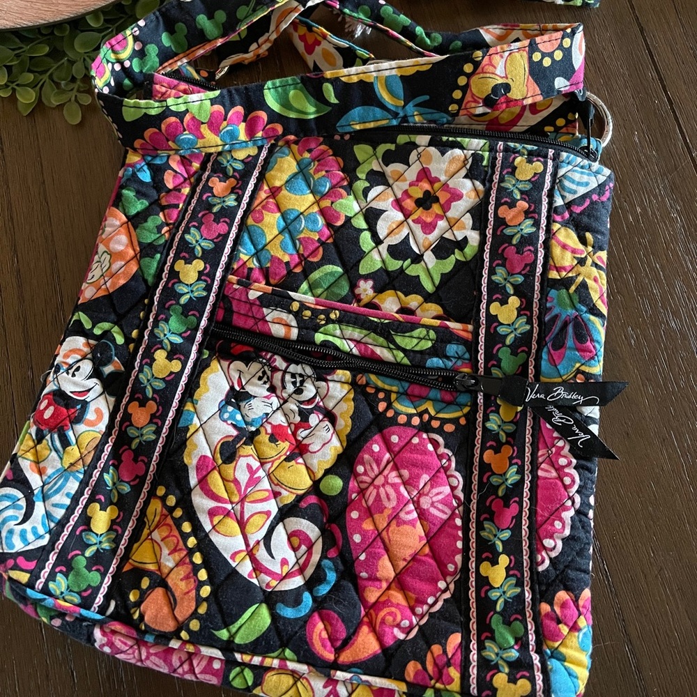 Vera Bradley Hipster Midnight Mickey
